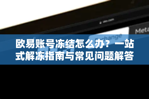 欧易账号冻结怎么办？一站式解冻指南与常见问题解答-第1张图片-欧易官方授权入口 | OKX注册 - 欧易优选安全下载平台